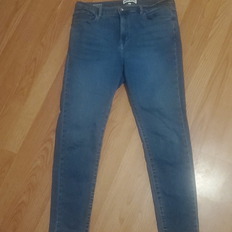 DKNY Jeans Women’s Dark Wash Blue Denim Skinny Slim Fit Stretch high Rise