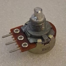 300x Alps Potentiometer 20kb linear centre detent.  soundcraft mixer.
