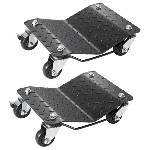 2PC Car Wheel Move Tire Heavy Duty Skate Auto Repair Car Moving 3000LBS / @