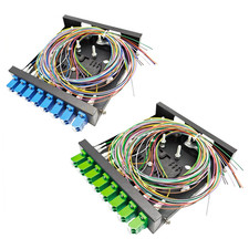 FTTX Fiber Optic Terminal Box 8 Core Optical Patch Panel Desktop Adapter Pigtail