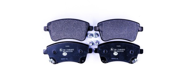 Vorderachse Hella 8DB 355 015-331 Bremsbelagsatz, Scheibenbremse FüR KIA-image