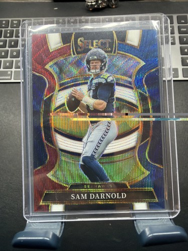 2025 Panini Select - Concourse Sam Darnold #13 Tri-Color Prizm /399