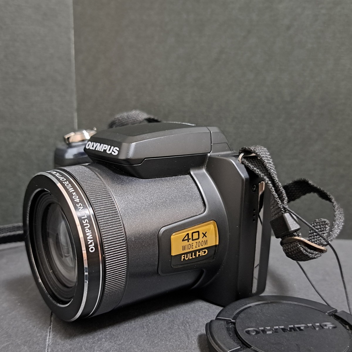 🐾Olympus Stylus SP-820UZ 40x Optical Zoom 14MP Full HD Black from