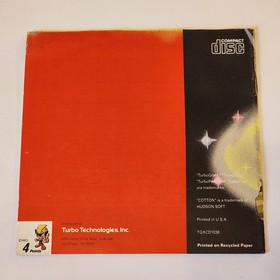 COTTON Fantastic Night Dreams TurboGrafx CD Instruction Manual Book ONLY