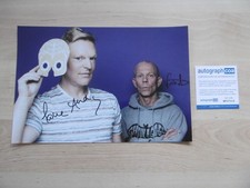 Erasure band "Andy Bell & Vince Clarke" autographs signed 20x30 cm photo ACOA