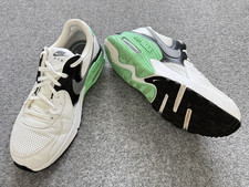 Nike Air Max Excee Women 7 White Grey Mint Green Sneakers DM8346-100 Very Good