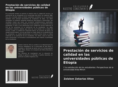 Zelalem Zekarias Oliso | Prestación de servicios de calidad en las...
