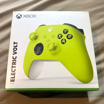 Microsoft Xbox Wireless Controller Electric Volt Green (TMR Sticks)
