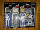Star Wars Revenge Sith Luke Clone Trooper Vintage Collection 3 Figures Lot