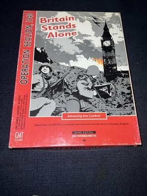 GMT, Britain Stands Alone, Operation Sealion 1940, Board Game Complete