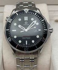 Omega Seamaster Gents Quartz Watch Black Dial 41mm 212.30.41.61.01.001
