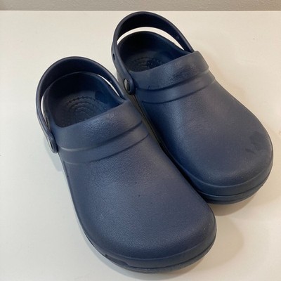 Crocs Adult Navy Blue Work / Everyday Clog Shoes Size M7 & W9