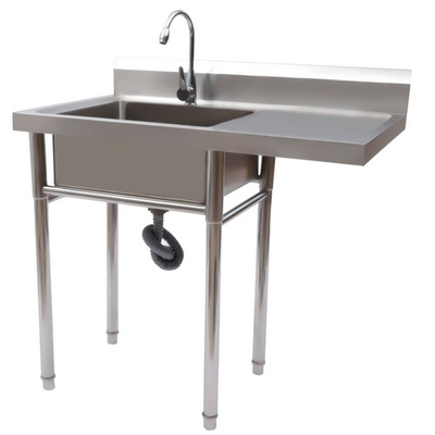 #ad #ad Stainless Steel Utility Sink Commercial Restaurant Kitchen with Faucet amp; Workben $171.00