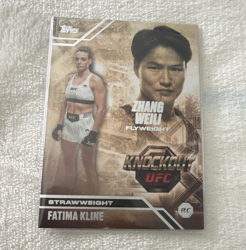 Topps 2026 UFC Knockout Octagon Successors OS-27 Fatima Kline RC Insert