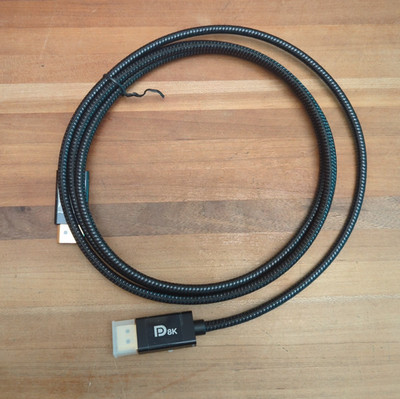 IVANKY 8K Display Port Video Cable 6.6-ft NEW
