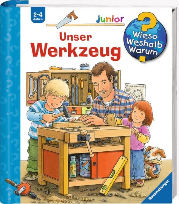 Ravensburger 32852 Wieso? Weshalb? Warum? Junior 40: Unser Werkzeug