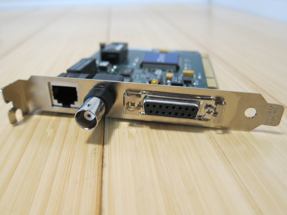NOS Znyx LK6-ZX312 Combo BNC RJ-45 D-Sub Vintage PCI Network NOS Znyx LK6-ZX312 Combo BNC RJ-45 D-Sub Vintage PCI Network
