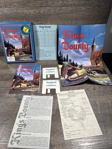 King's Bounty (Apple II, 1990) Complete in Box