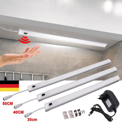 MARKENLOS Sensor de mano LED lámpara empotrada armario luz lámpara de cocina luz nocturna iluminación