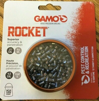 Gamo Rocket Pellet .177 Caliber 150 Count
