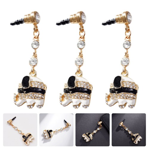 3 Pcs Dust Plug Earphone Jack Accessories Plastic Mobile Dustproof Plugs - 第 3/12 張圖片