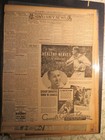 Tobacco Cigarettes Newspaper 1933 Camel Ad Tennis Star Bill Tilden Smokes Camels