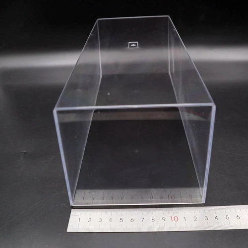 Display Box Model Car Acrylic Case Show Transparent Dust Proof 1/24 29cm Clear