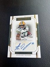 2018 Panini National Treasures Signatures AARON JONES /49 Packers RB