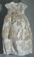 Ropones para bautizo/vestido para niña/ropa de bautizo/vestido de bautizo para niña 