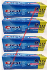 LOT 4 x Crest Pro-Health Fluoride Toothpaste Sensitive Enamel Shield 2.6 oz Ea