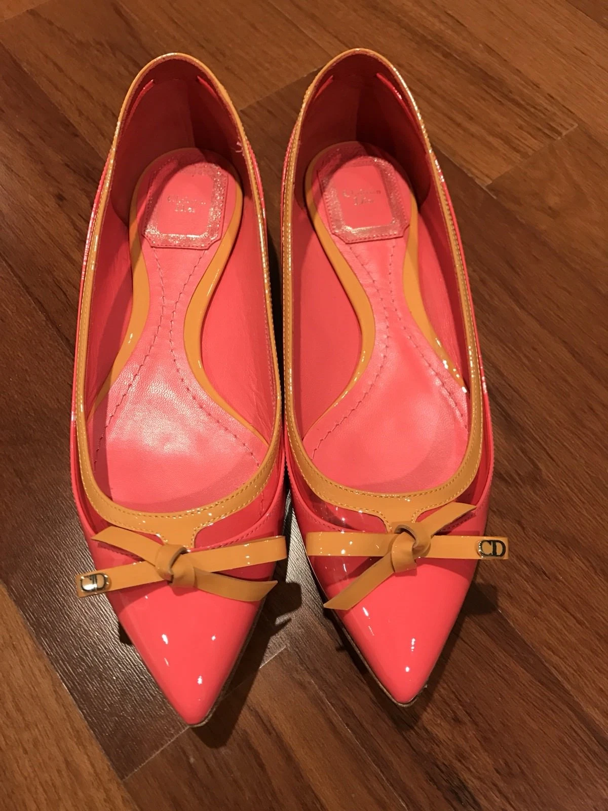 NEUF Chaussures de ballerine plates Christian Dior, Taille UE 36,5