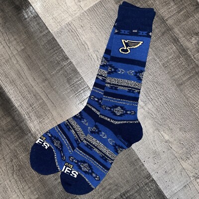 st louis blues dress socks ST. LOUIS BLUES LAVLEY BLUES HOCKEY SOCKS RETRO main image 0