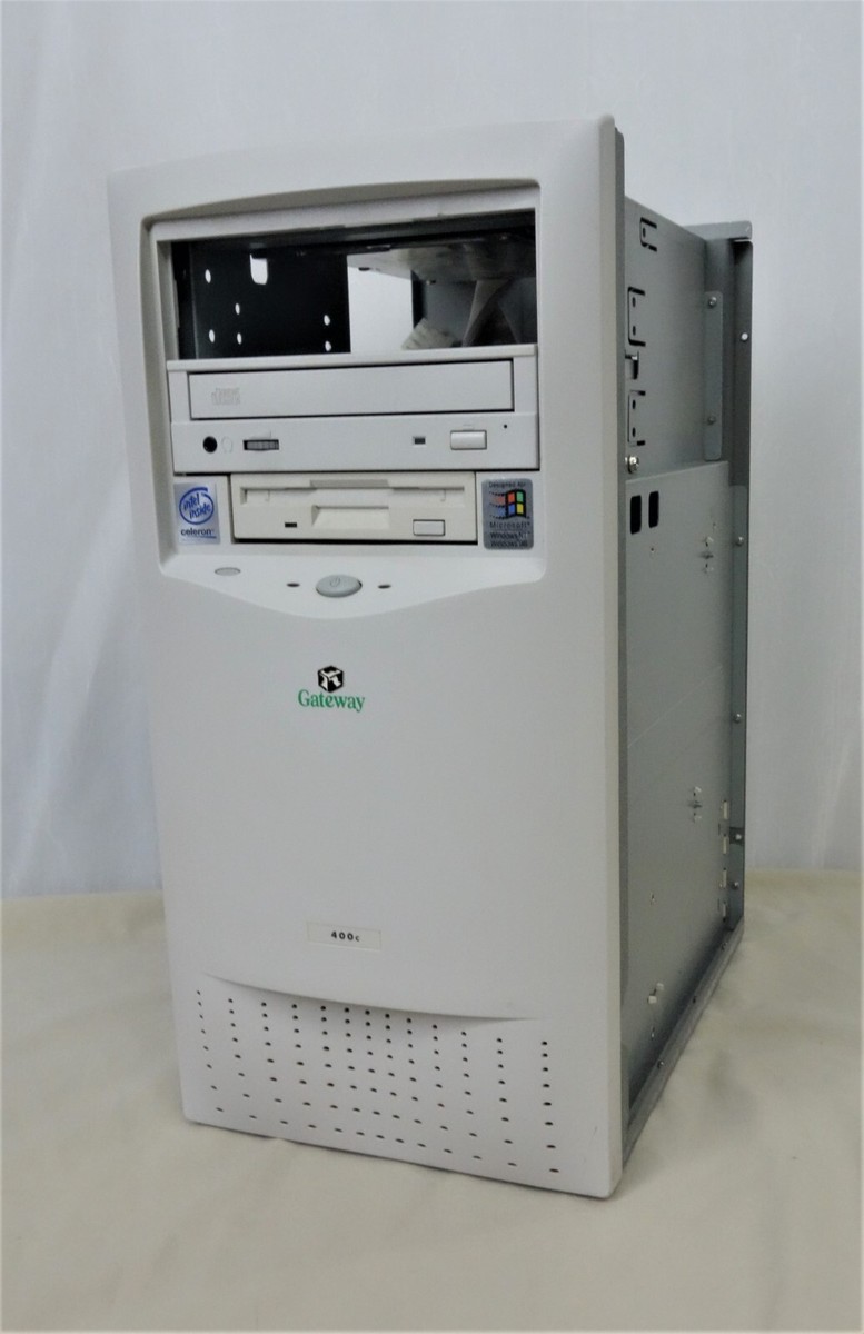 Gateway 400c Desktop Computer Intel Celeron 400MHz 128MB RAM 10G