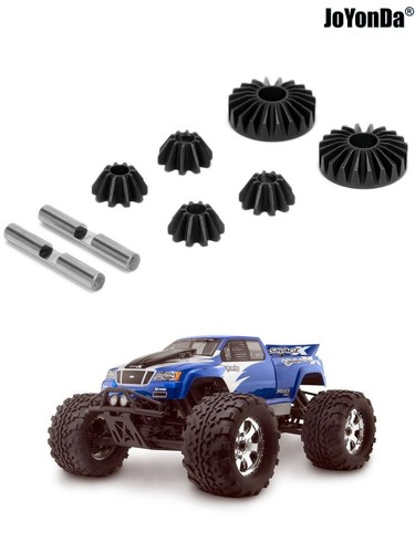 1 Satz Hartstahl Kegelrad Differential Umbau #87193 #86032 für 1/8 Savage - Bild 7 von 7