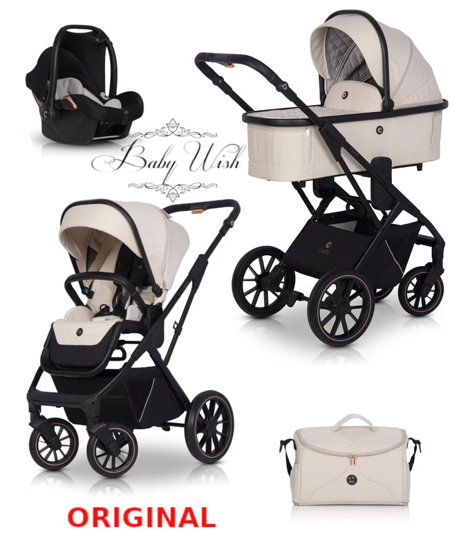 Cavoe Axo Shine 3in1 Pram Carrycot Car Seat
