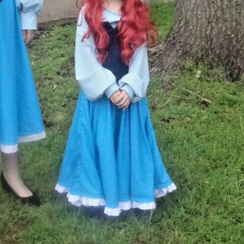 Disfraz de "Sirenita" de Ariel "Besa a la Niña" de Disney para niñas Foto 3 de 3