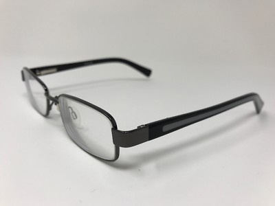 Zack & Zoe Petite Eyeglasses ZZ02 46-17-125 Dark Gunmetal/Black HS78