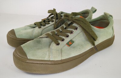 Cariuma X Deus Ex Machina OCA LOW Green Suede sneaker M 10.5 / W 12