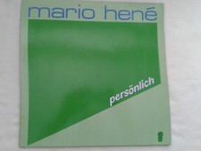 LP  MARIO HENE - Persönlich -  1982    B4