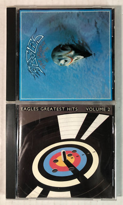 2 Eagles Greatest Hits CDs -  Volumes 1 & 2 - Fast Shipping - Classic Rock