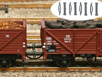 Mu N-A50072 - Fertigmodell Kuppelstangen 14,0Mm Hochdetailliert 8X - Spur N