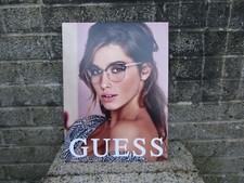 Genuine Guess designer eyewear shop display advertising - LG standing cardboard