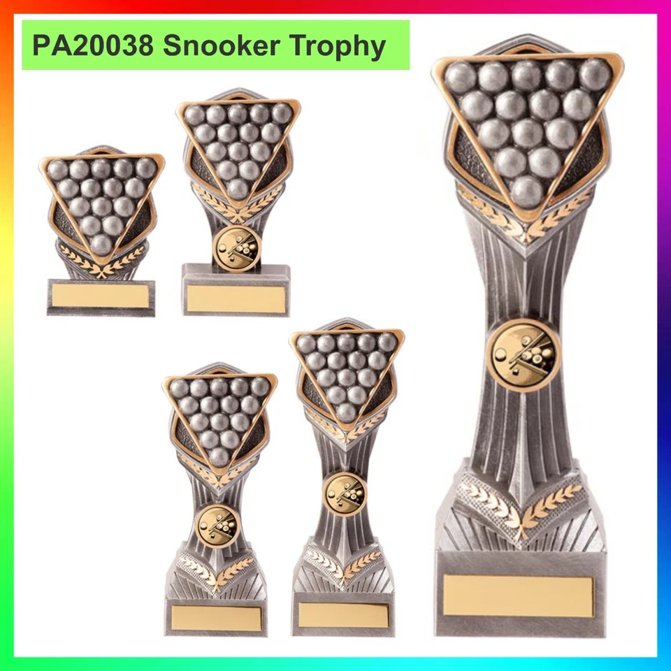 TROPHY PLANET SNOOKER / POOL TROPHY - Falcon Award, Trophäen, KOSTENLOSE GRAVUR im Wert von £ 6,99