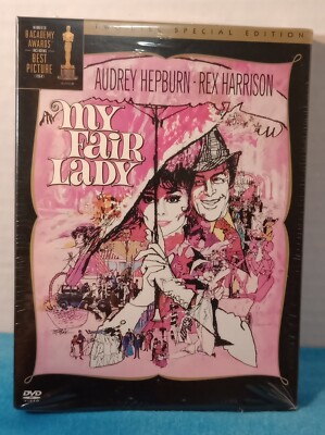 My Fair Lady ~ 2-Disc Special Edition DVD Set 1994 New Sealed Audrey Hepburn Rex