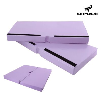 Pole Dance Matte quadratisch Breite 120 cm rutschfeste Bodenmatte mit Loch Stang