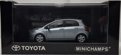 Toyota Yaris P9 (XP90) Silver 2006-2011 1:43 Minichamps 49323