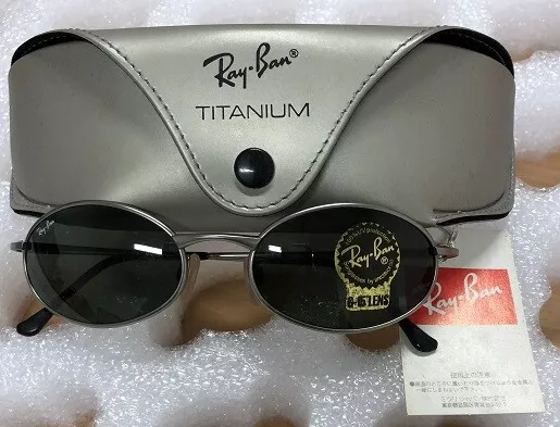 B&L RAY-BAN SUNGLASSES gunmetal Vintage RB8011 NEW Clearance Sale  Authentic