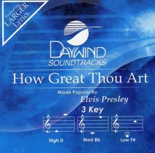 How Great Thou Art - Elvis Presley - Accompaniment Track