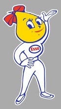  ESSO ( Mme ) Sticker vinyle laminé
