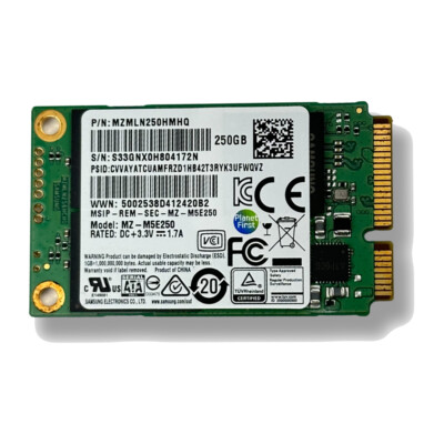 ★Samsung 850 EVO mSATA SSD 250GB 5個セット★ Amazon.com: Samsung 850 EVO - 250GB - mSATA Internal SSD (MZ
